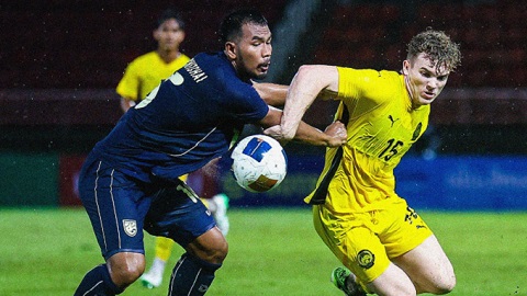 Kết quả U23 Thái Lan 2-1 U23 Malaysia: U23 Thái Lan giành vé